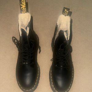 Used Jadon platform Doc Martin boots Size 8